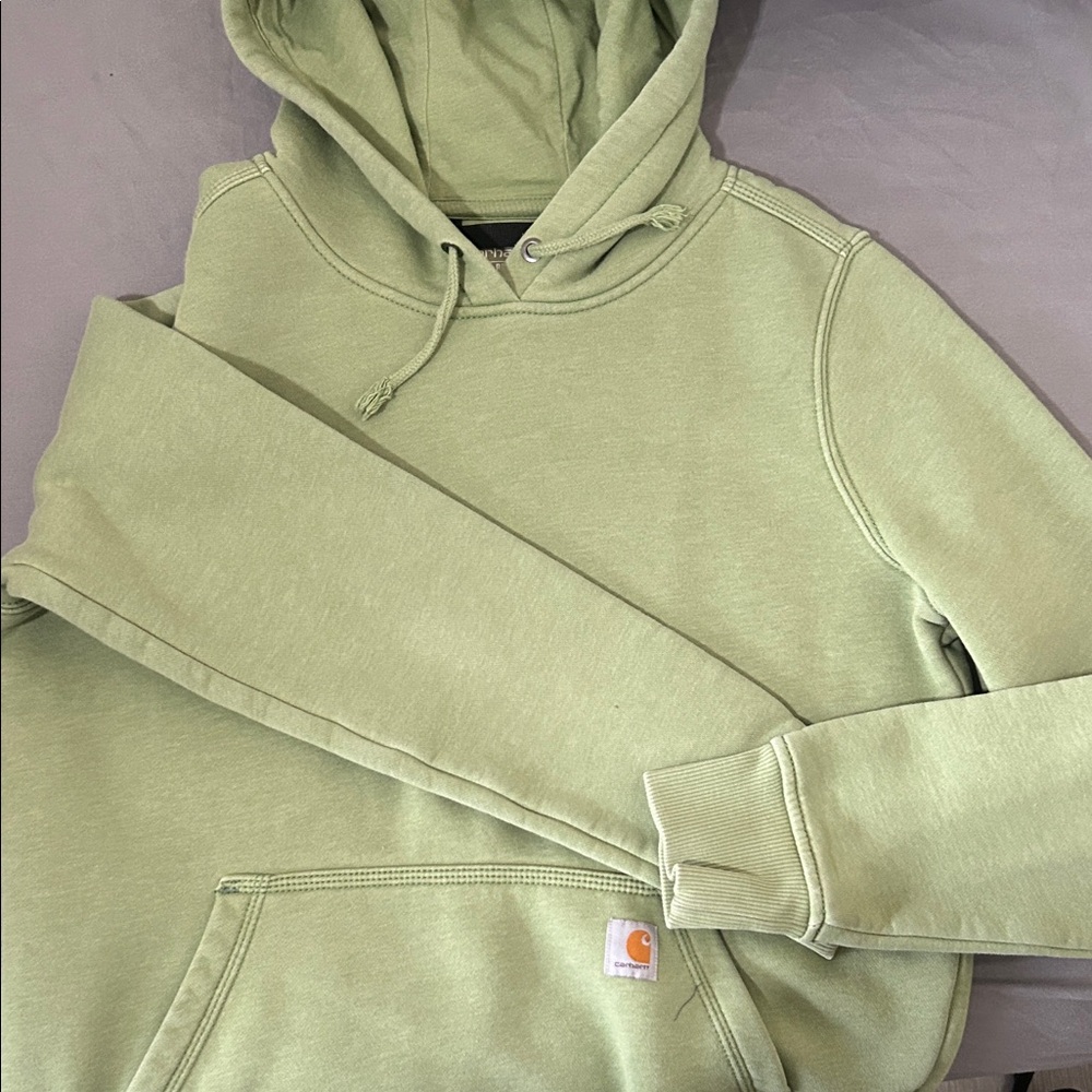 Carhartt Men's Light Green Hoodie